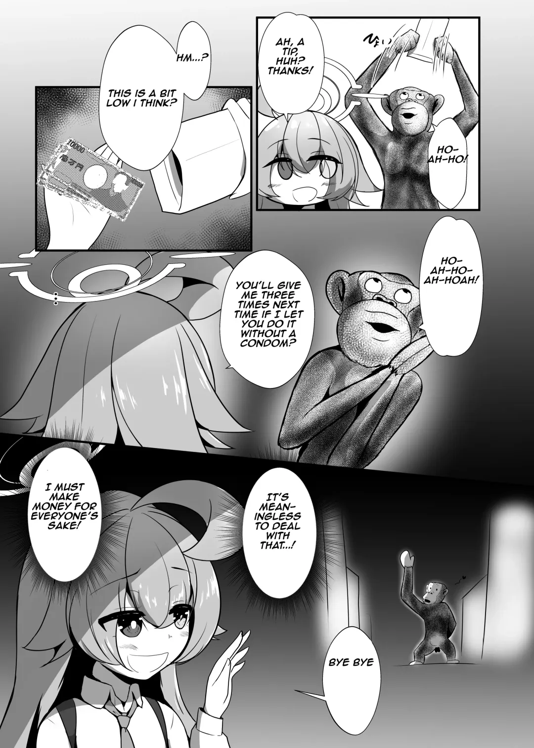 A book in Which Hoshino Takanashi Receives Help from the Beast Residents with her Erotic Cosplay and High Heels Fhentai - Page 8
