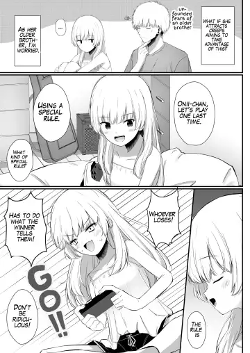 [Sakae] Chotto Namaiki dakedo Oniichan no Koto ga Daisuki na Imouto to Noukou Amaama Ecchi | Succulent Sweet Sex with an Impertinent Little Sister that Loves Her Oniichan Fhentai - Page 6