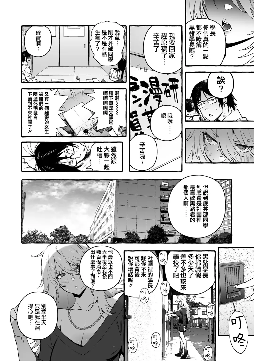 [Itami] Wotasa no Gal VS Shiko Saruo | 宅男社团的辣妹VS手冲废男 Fhentai - Page 3