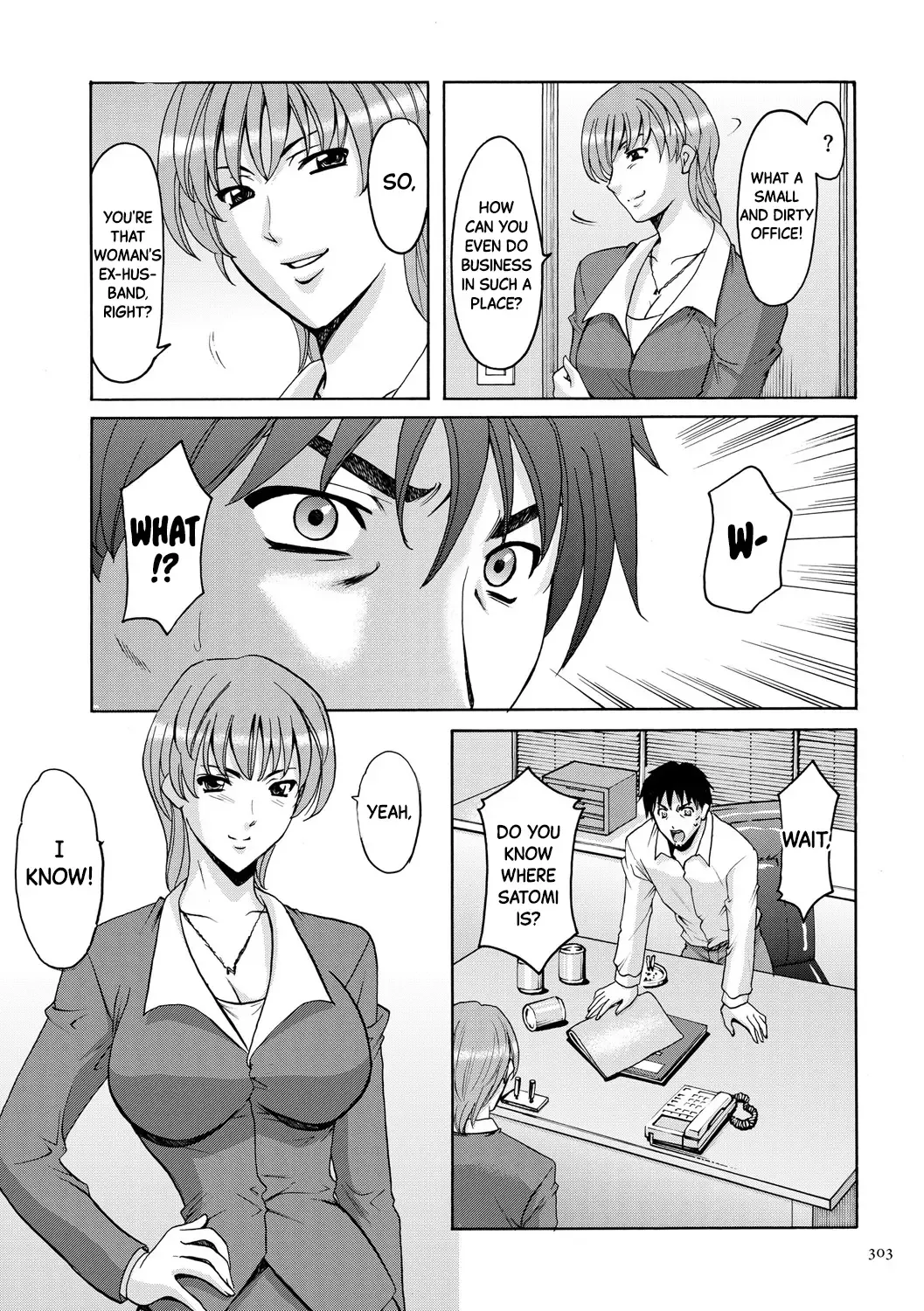 [Hoshino Ryuichi] Sennyu Tsuma Satomi Sennou Ryoujoku no Kiroku Ch.13-14 Fhentai - Page 28