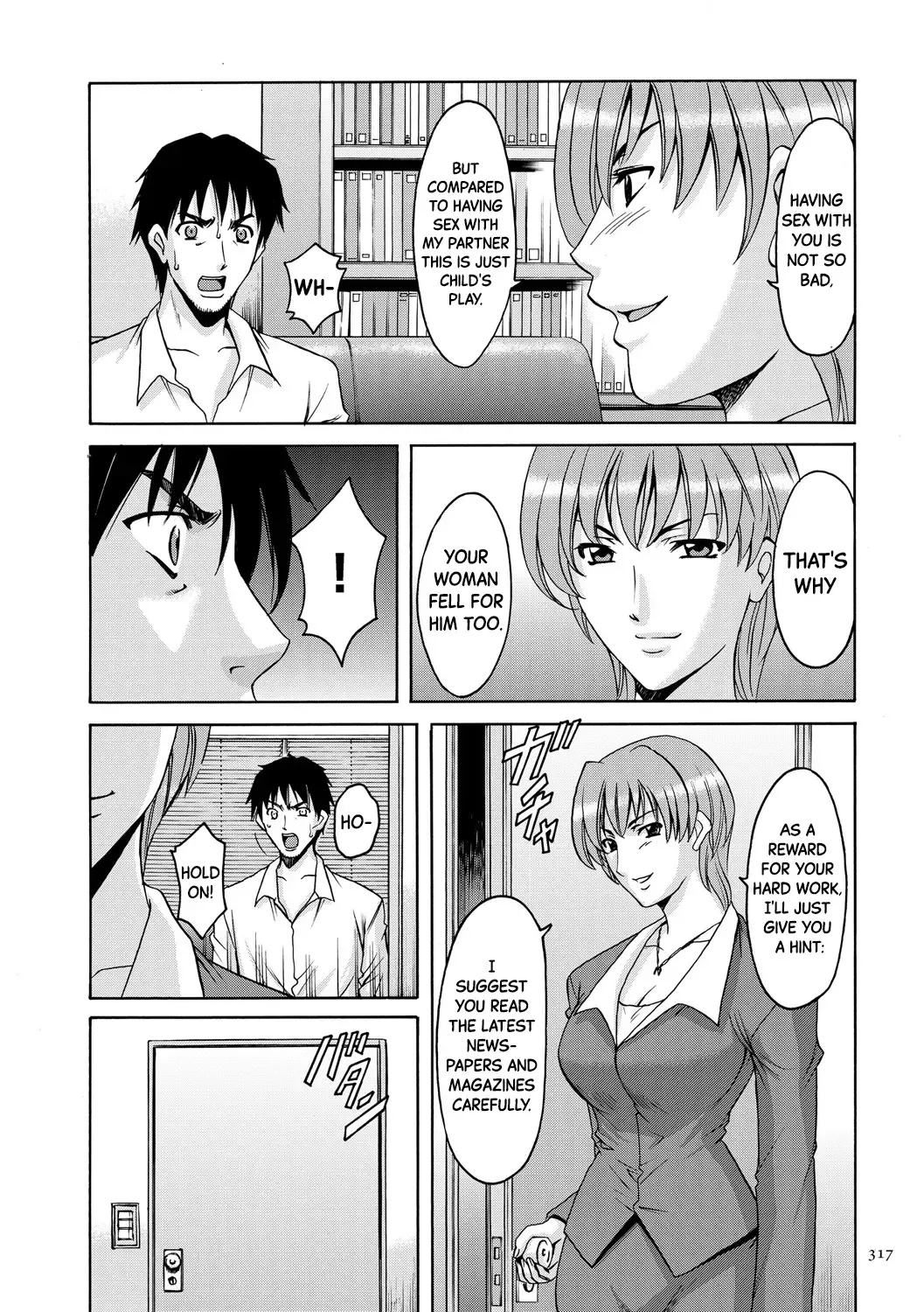 [Hoshino Ryuichi] Sennyu Tsuma Satomi Sennou Ryoujoku no Kiroku Ch.13-14 Fhentai - Page 42