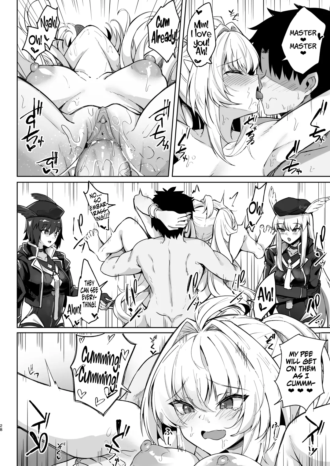 [Kazamitiu] Manatsu no Chaldea Summer Vacation Lady Avalon Hen | Chaldea Midsummer Vacation Lady - Avalon Edition (decensored) Fhentai - Page 28