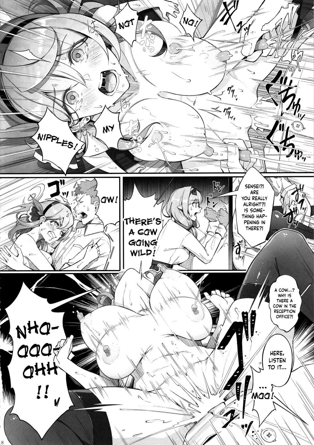 [Chouzetsu Bishoujo Mine] Gehenna no Meushi | The Cow of Gehenna Fhentai - Page 19