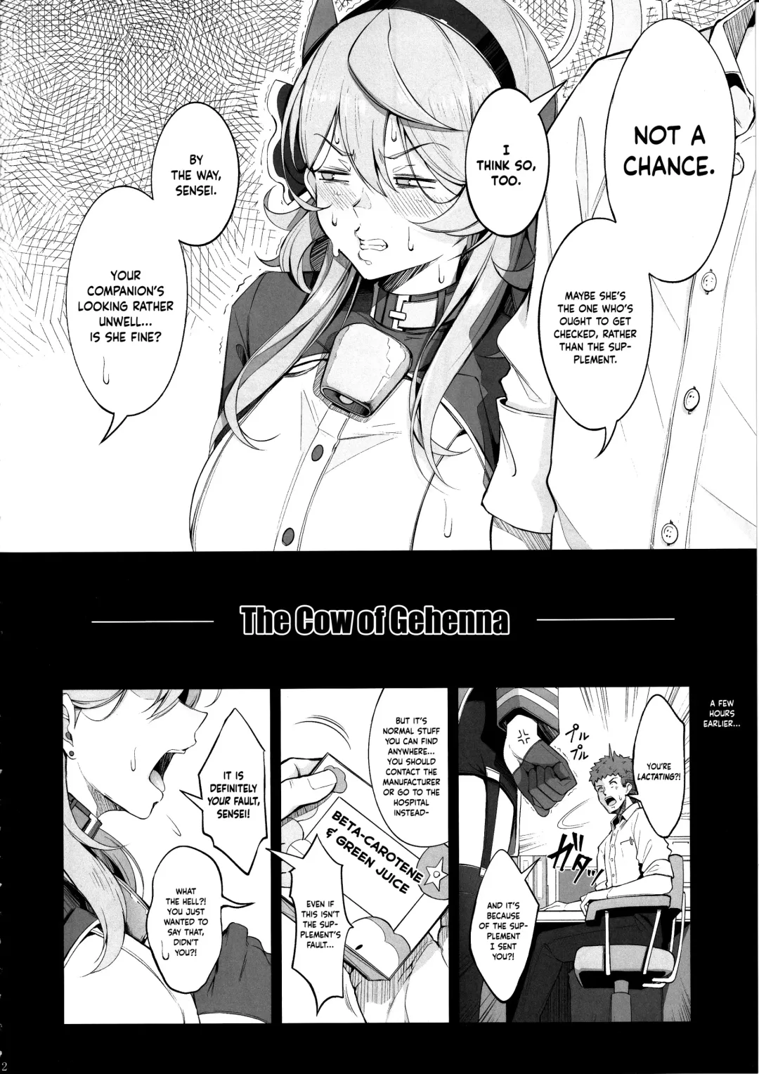 [Chouzetsu Bishoujo Mine] Gehenna no Meushi | The Cow of Gehenna Fhentai - Page 3