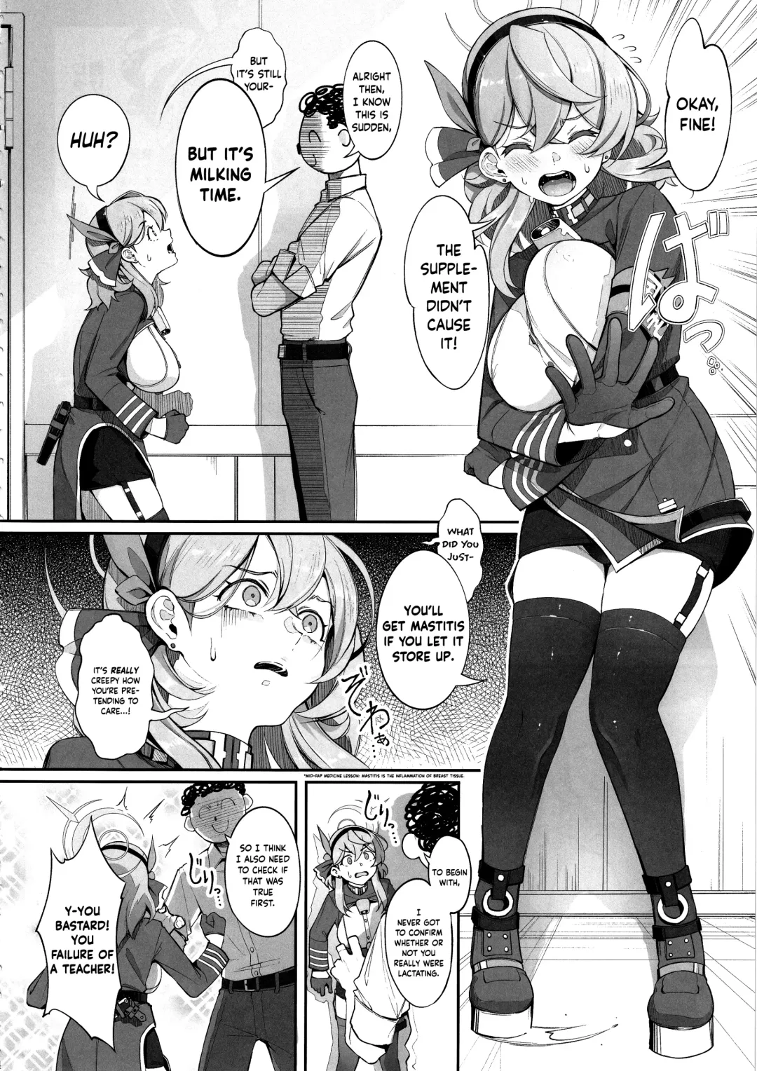 [Chouzetsu Bishoujo Mine] Gehenna no Meushi | The Cow of Gehenna Fhentai - Page 5