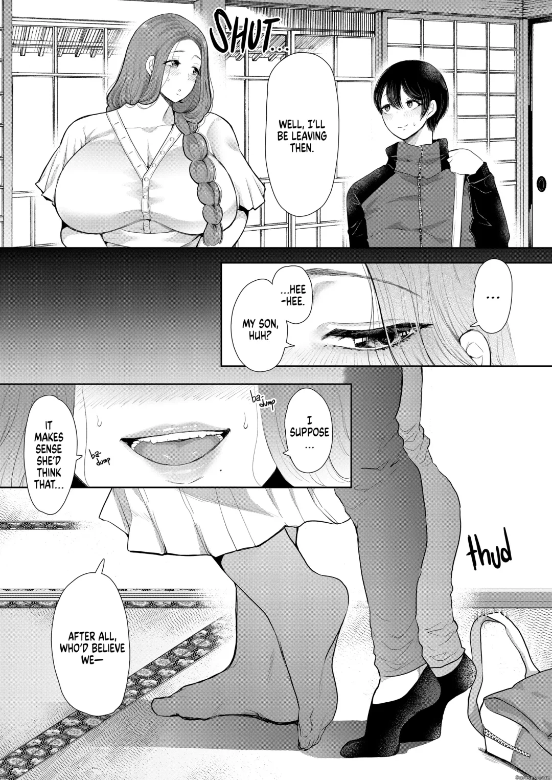 [Shomu] Mukashi no Uwaki Aite no Ko ga Jitsu wa Watashi no Musuko no Doukyuusei de... Fhentai - Page 10