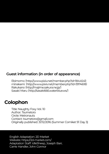 [Tsumetoro] Kitsune-san no H na Hon 10 | Naughty Foxy Vol. 10 (decensored) Fhentai - Page 46