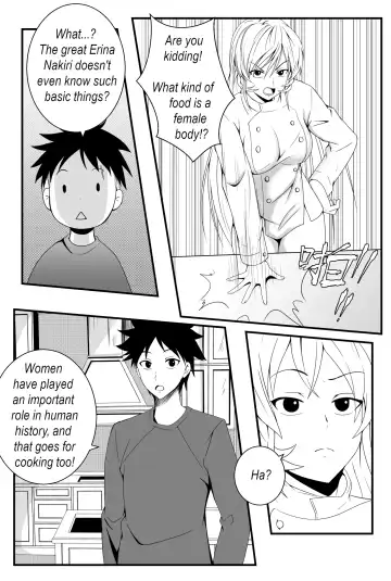 [Fyxfd] Shokugeki no Soma! Nagiri Erina no Nyotairyouri | Food Wars! The female body 1 Fhentai.net - Page 4