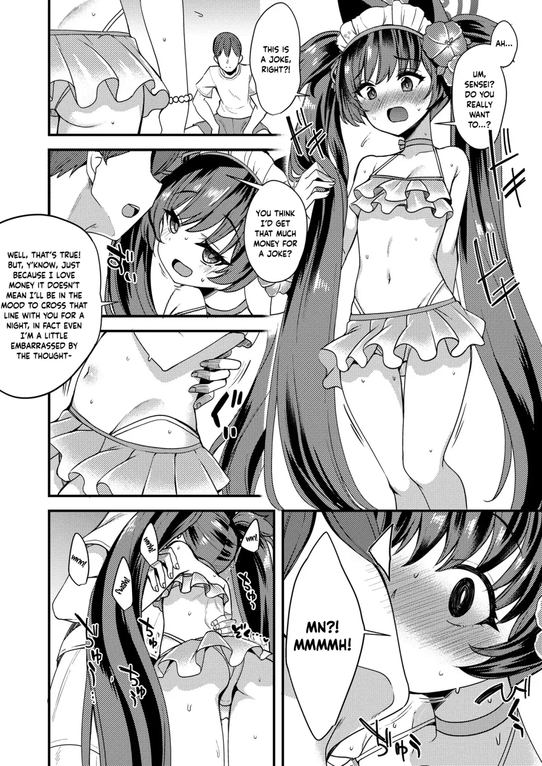 [Gokubuto Mayuge] Mizugi Shizuko ni Tairyou no Tsuuka o Bunnagete Hitoban Karada o Suki ni Suru Hon |  A Book in Which I Throw a Ton of Money at Shizuko so I can Have My Way Fhentai - Page 3