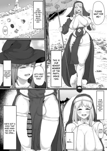 [Shrimp Cake] Onna Boukensha x Futanari, Nani mo Okoranai Hazu ga Naku... Fhentai - Page 4