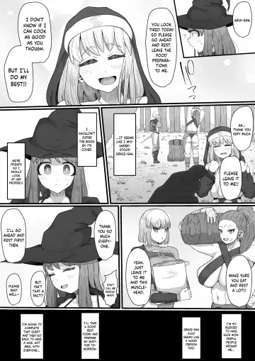 [Shrimp Cake] Onna Boukensha x Futanari, Nani mo Okoranai Hazu ga Naku... Fhentai - Page 6