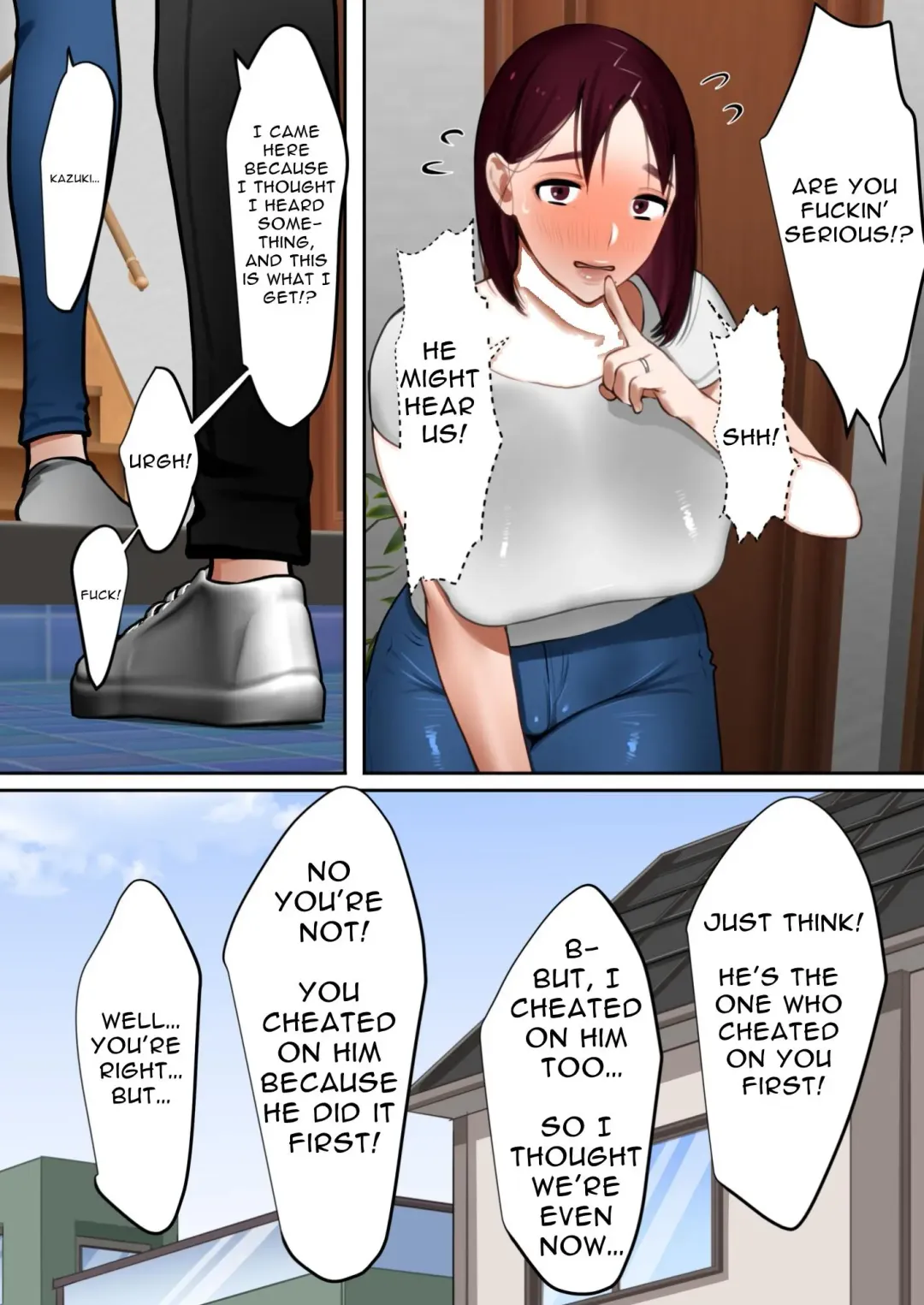 [Toyama Burin] Tensei Shitara Galge no Shujinkou ni Natteita node Heroine no Haha o Kouryaku Shimasu | I Reincarnated as an Adult Game Protagonist, so I decided to go for the Heroine's Mother ~Manami~ Fhentai - Page 93