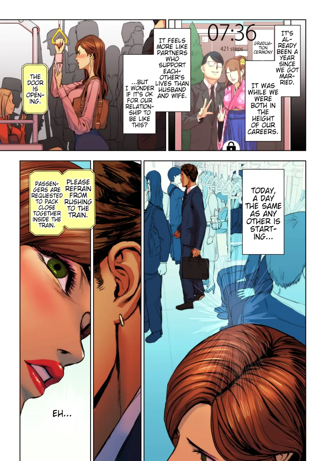 [Bloiler Yachou] Wakazuma Kyousei Zecchou Jigoku | Young Wife's Forced Orgasm Hell Fhentai - Page 6