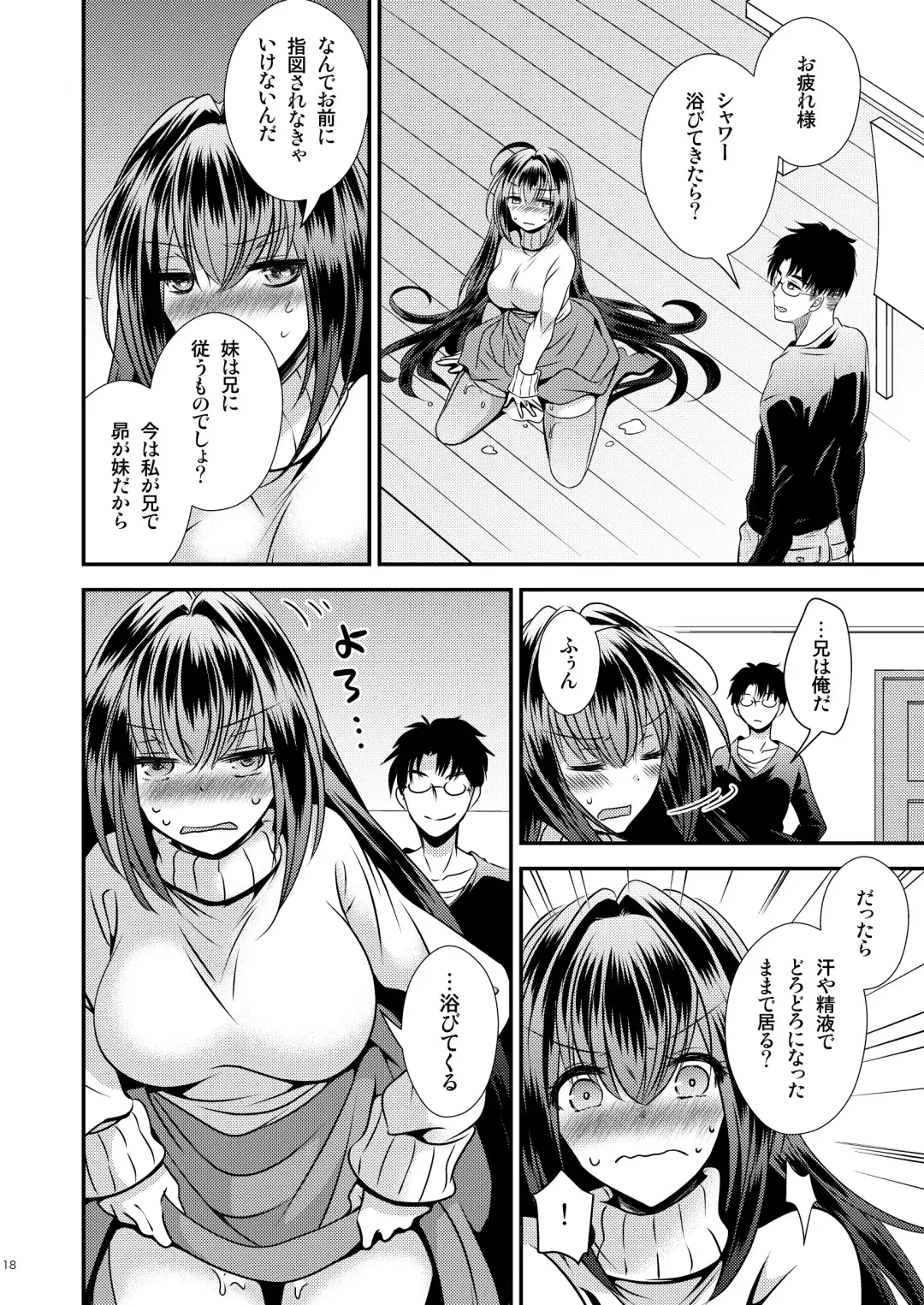 [Matsuzono] 性欲処理に使っていた妹と入れ替わった兄 Fhentai - Page 18