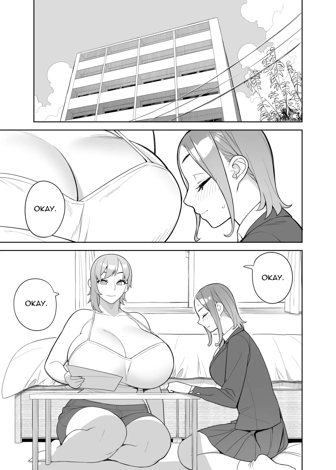[Hidarikiki] Friend and Her Mom Fhentai - Page 2