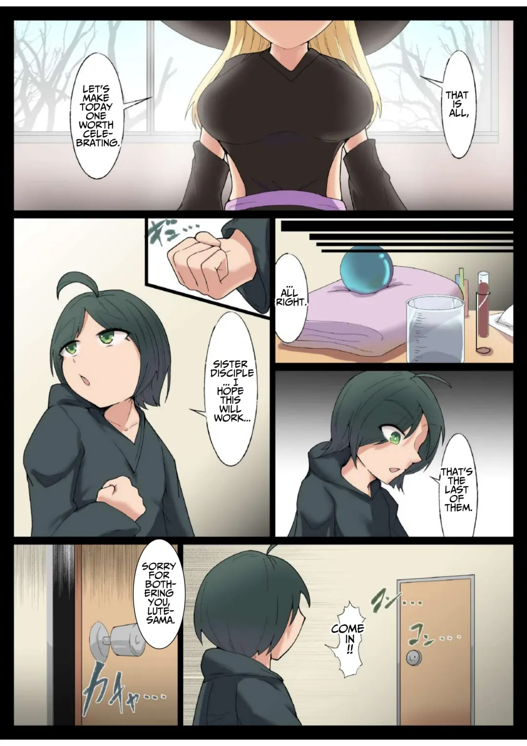 [Enryu] Boku no Sister Maid Shitei ga Succubus ni natte Hatsujou Shichatta!? | My Nunmaid Became A Succubus In Heat!? ~The Sexy Struggles Of Christine The Witch!!~ Fhentai - Page 7