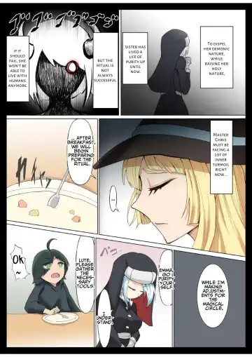 [Enryu] Boku no Sister Maid Shitei ga Succubus ni natte Hatsujou Shichatta!? | My Nunmaid Became A Succubus In Heat!? ~The Sexy Struggles Of Christine The Witch!!~ Fhentai - Page 6