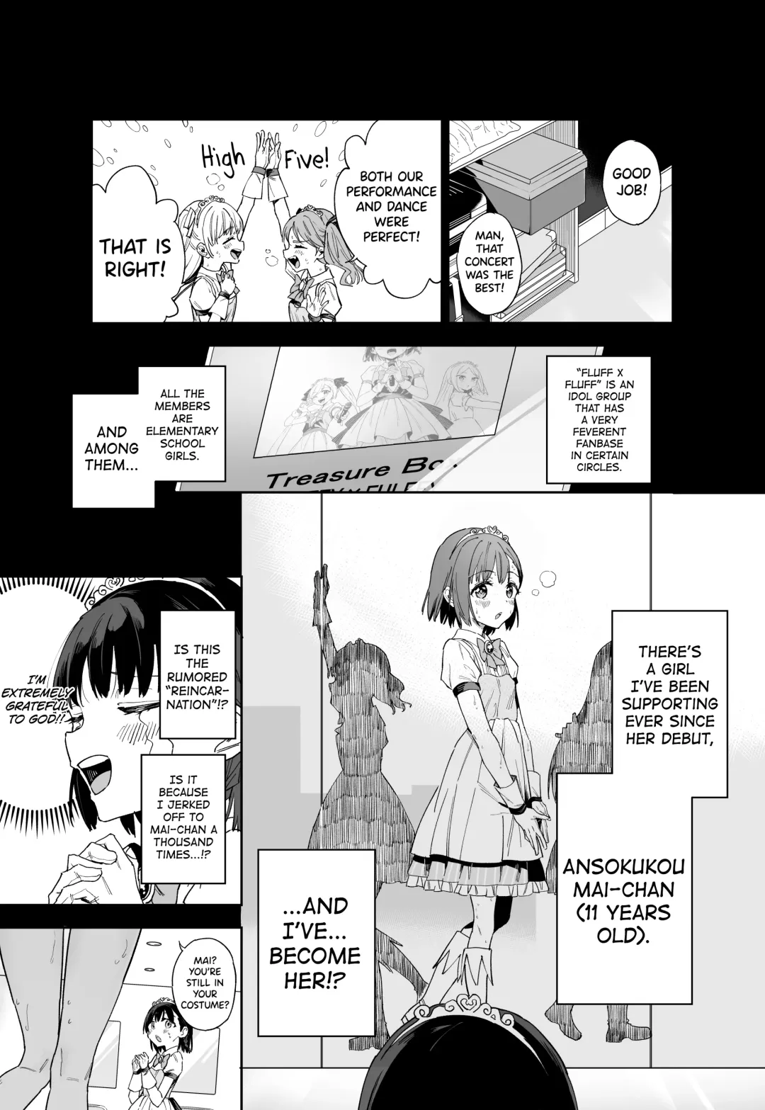 [Mei - Osanai Nii] Joshi Shougakusei  Idol ni TS Shita kara Member Zenin to LesSe Suru Fhentai - Page 6