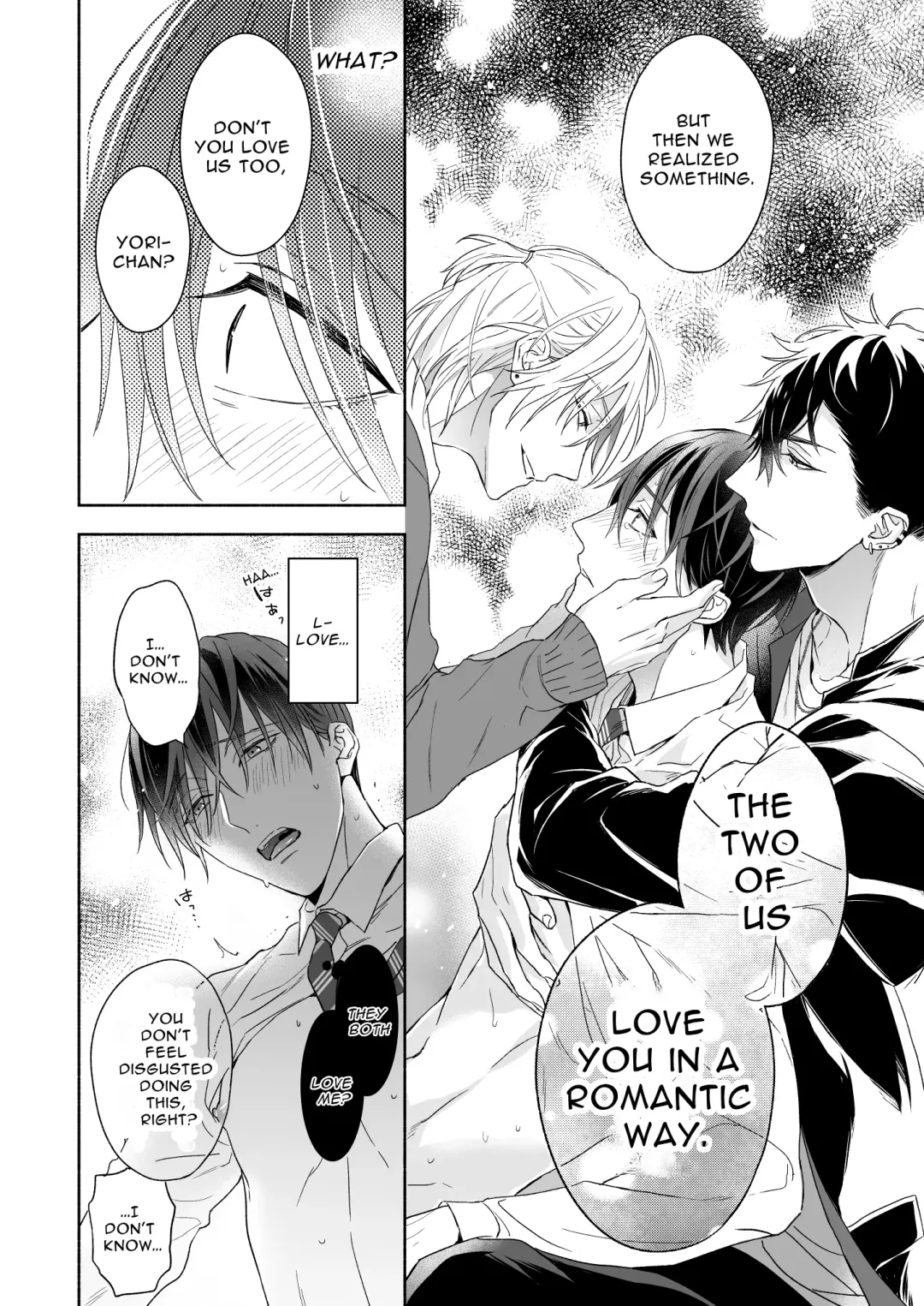 [Nabara Shouko] Tachi to Neko Docchi ga Ii no? ~Tsuyudaku Ecchi na Mitsudomoe~ | Top or Bottom? ~Sweaty 3-Way Sex~ Fhentai - Page 20