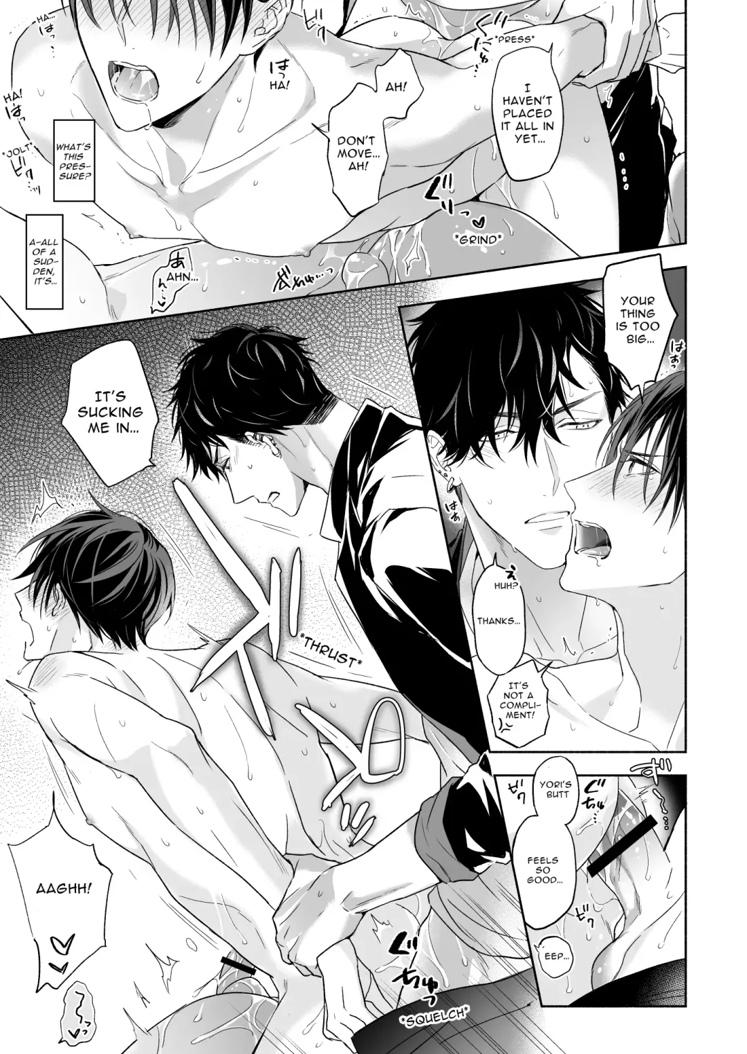 [Nabara Shouko] Tachi to Neko Docchi ga Ii no? ~Tsuyudaku Ecchi na Mitsudomoe~ | Top or Bottom? ~Sweaty 3-Way Sex~ Fhentai - Page 35