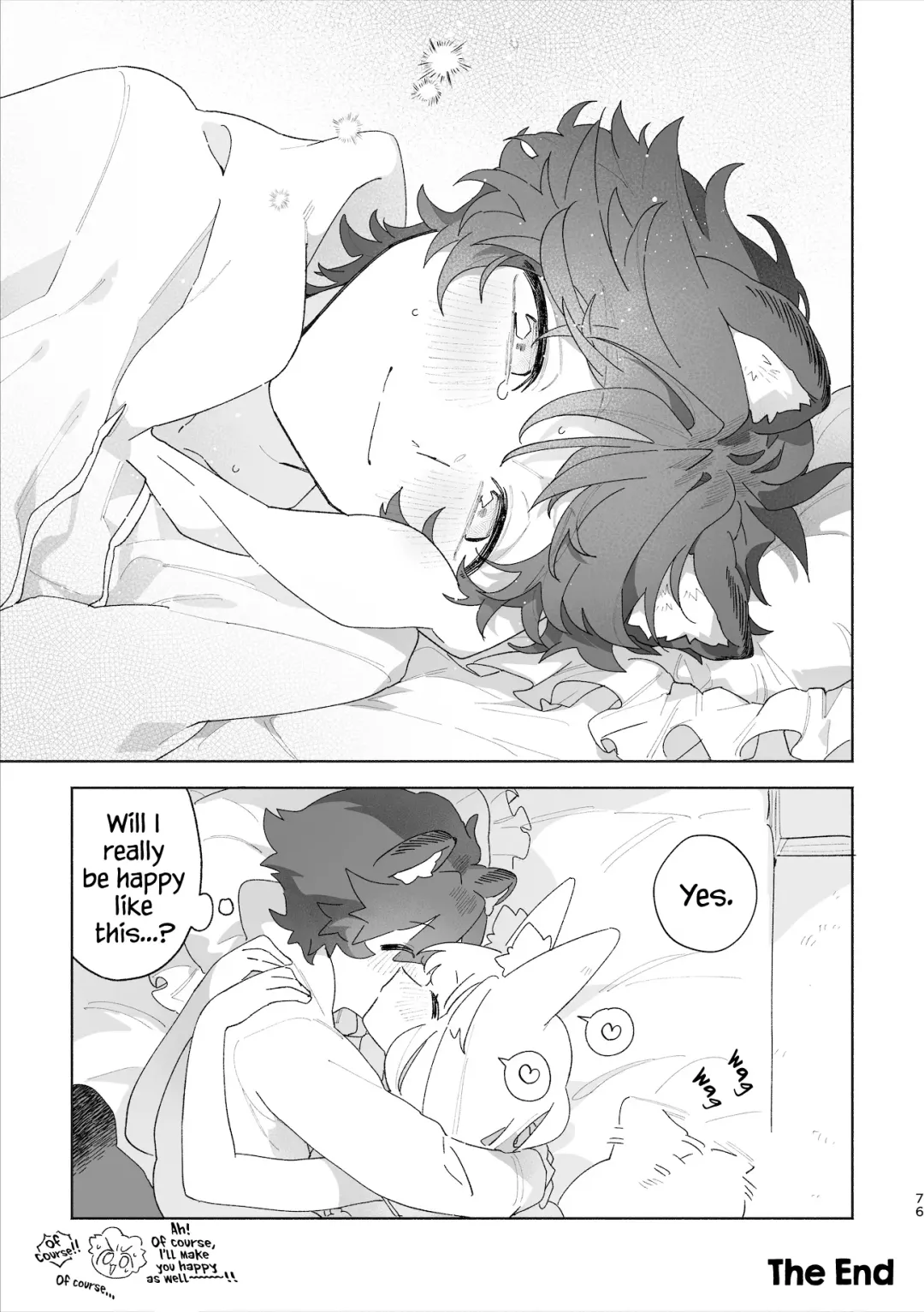 [Usachanget] Otoko ga Uke - Kitsune-chan X Tanuki-kun | ♂ ga uke. Kitsune-chan × tanuki-kun Fhentai - Page 77