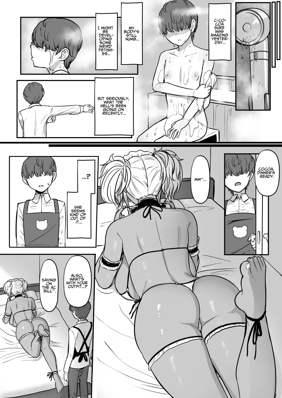 [Miyamoto Issa] Kuro Gal Maid Inma, Goshu o Kuu. 2 | Kuro-Gyaru Succubus Maid Devours Her Master. 2 Fhentai - Page 19