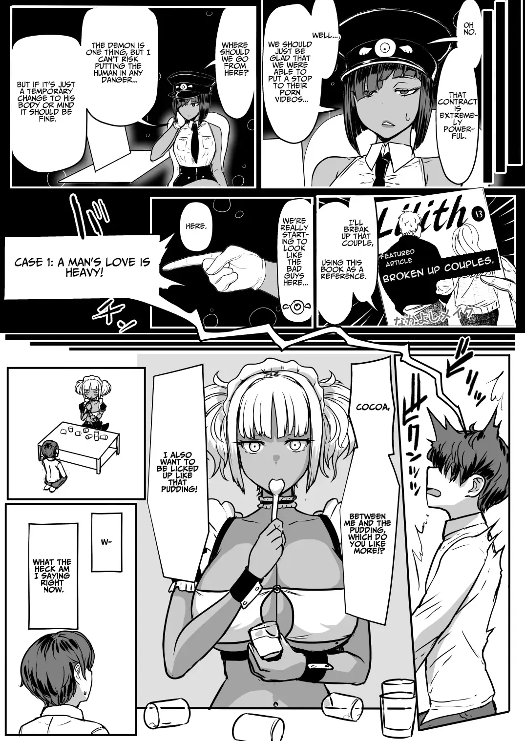 [Miyamoto Issa] Kuro Gal Maid Inma, Goshu o Kuu. 2 | Kuro-Gyaru Succubus Maid Devours Her Master. 2 Fhentai - Page 4