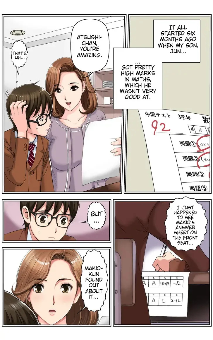 [Karukiya] My Mother Will Be My Classmate's Toy For 3 Days During The Exam Period - Chapter 1 Asami Arc Fhentai - Page 32