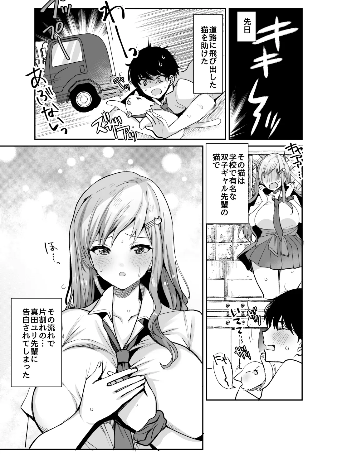 [Meisuke] Futago Gyaru o Boku no Chinpo de Toriko ni Shichatta Hanashi Fhentai - Page 2