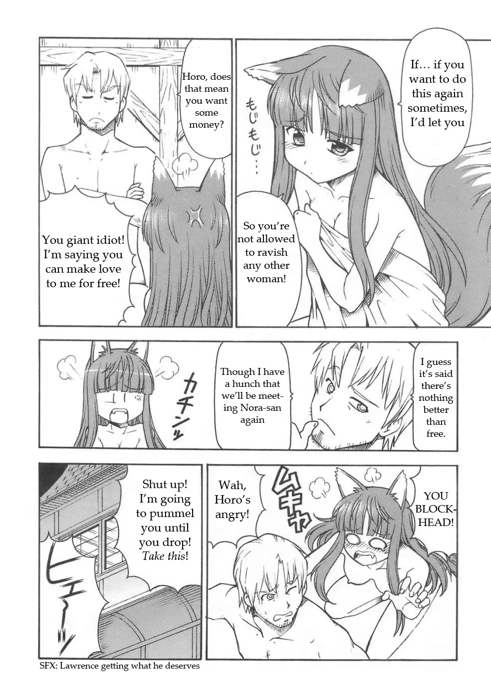 [Itoyoko] Ookami to Butter Inu | Wolf and Butter Dog Fhentai - Page 38