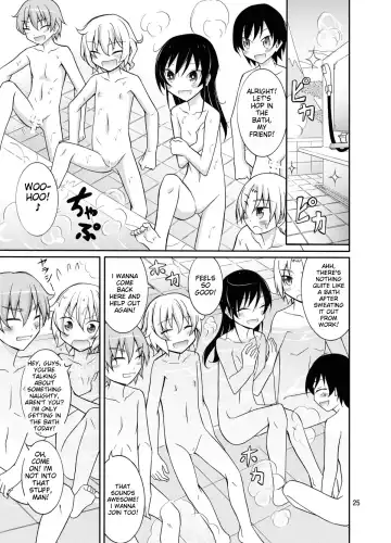 [Matsuno Susumu] Supponpon de Sentou no Souji | Butt Naked Bathhouse Cleaning Fhentai - Page 25