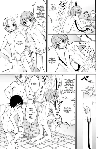 [Matsuno Susumu] Supponpon de Sentou no Souji | Butt Naked Bathhouse Cleaning Fhentai - Page 7