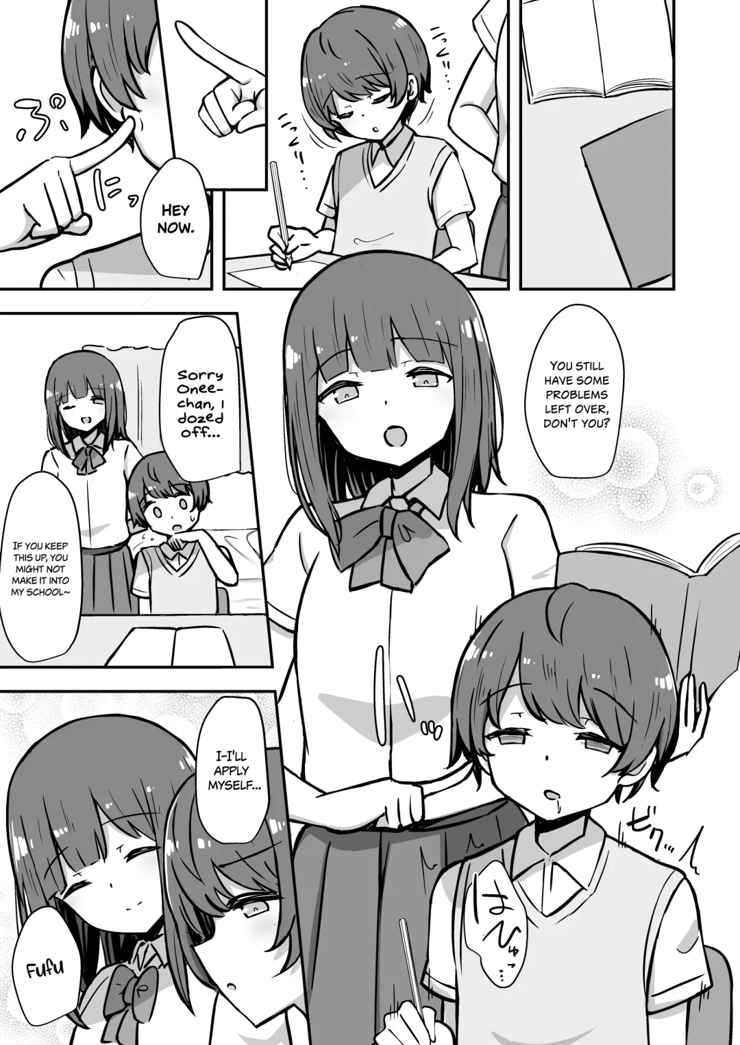 [Hanabi] Boku to Onee-san no Kimochii Obenkyou | Pleasure Studies with Onee-chan Fhentai - Page 2