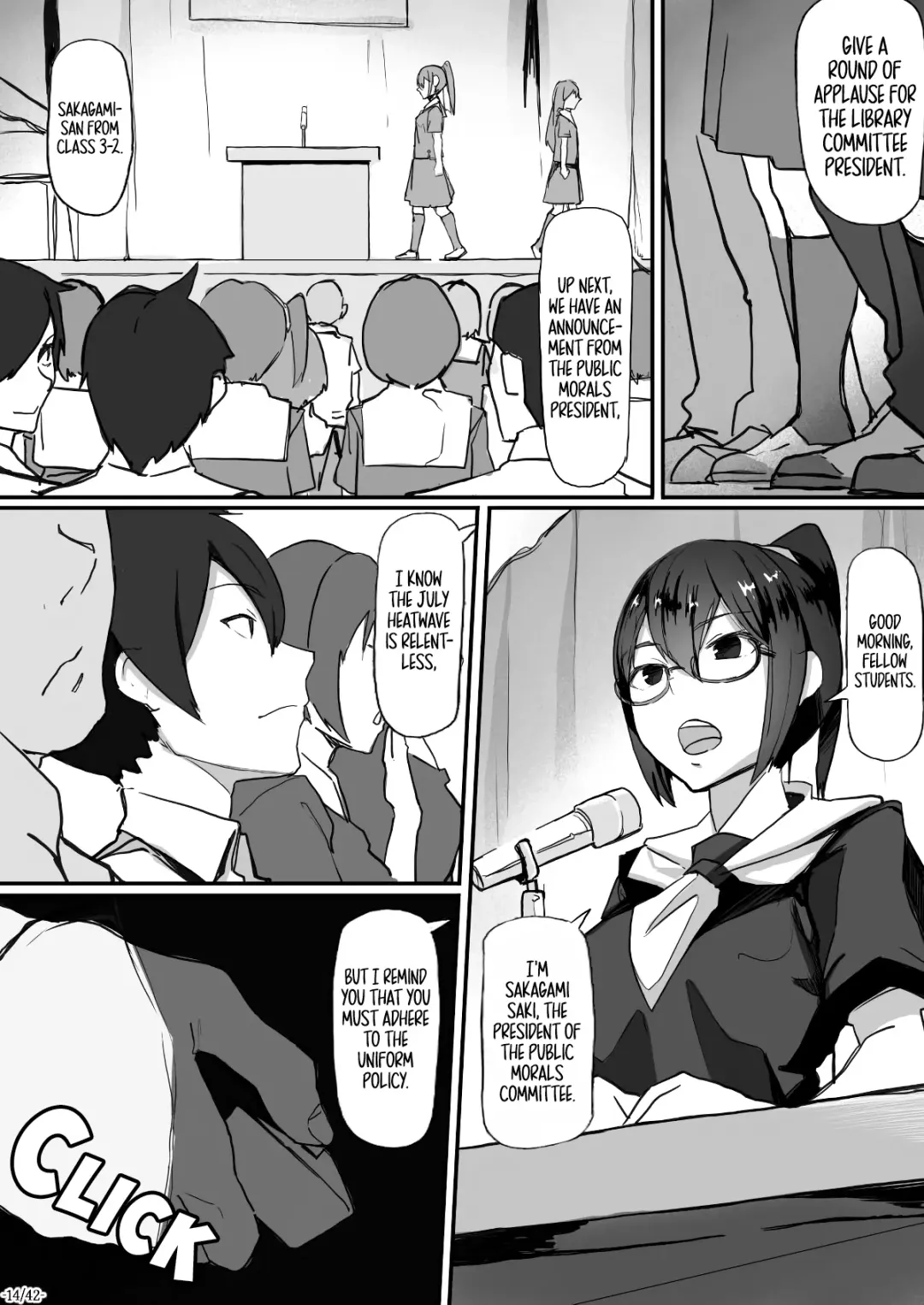 [Shirabe Shiki] Fuuki Iinchou wa Kusuri ni Yowai 2 | Public Morals Prez Can't Resist Drugs 2 Fhentai.net - Page 15