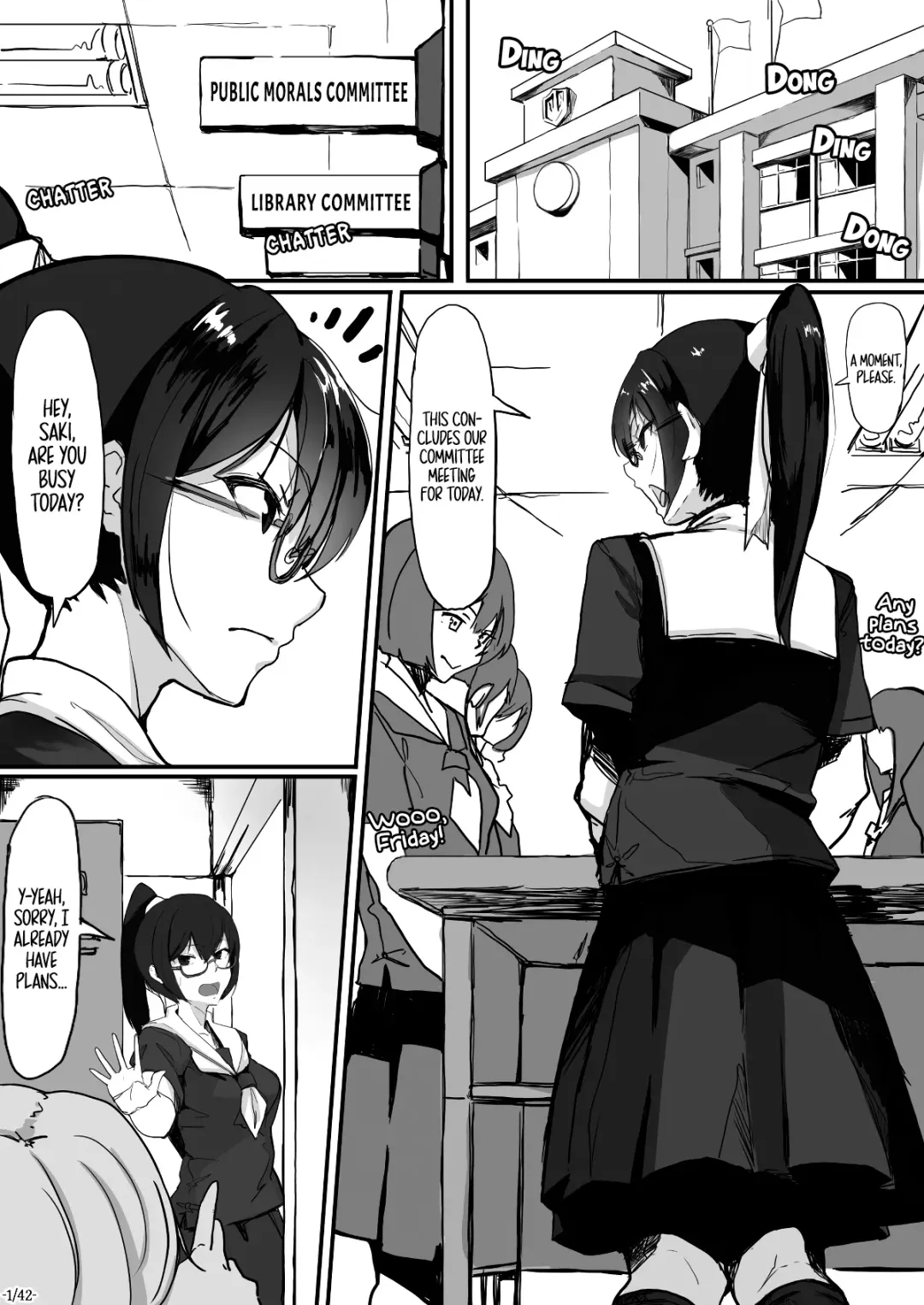 [Shirabe Shiki] Fuuki Iinchou wa Kusuri ni Yowai 2 | Public Morals Prez Can't Resist Drugs 2 Fhentai.net - Page 2