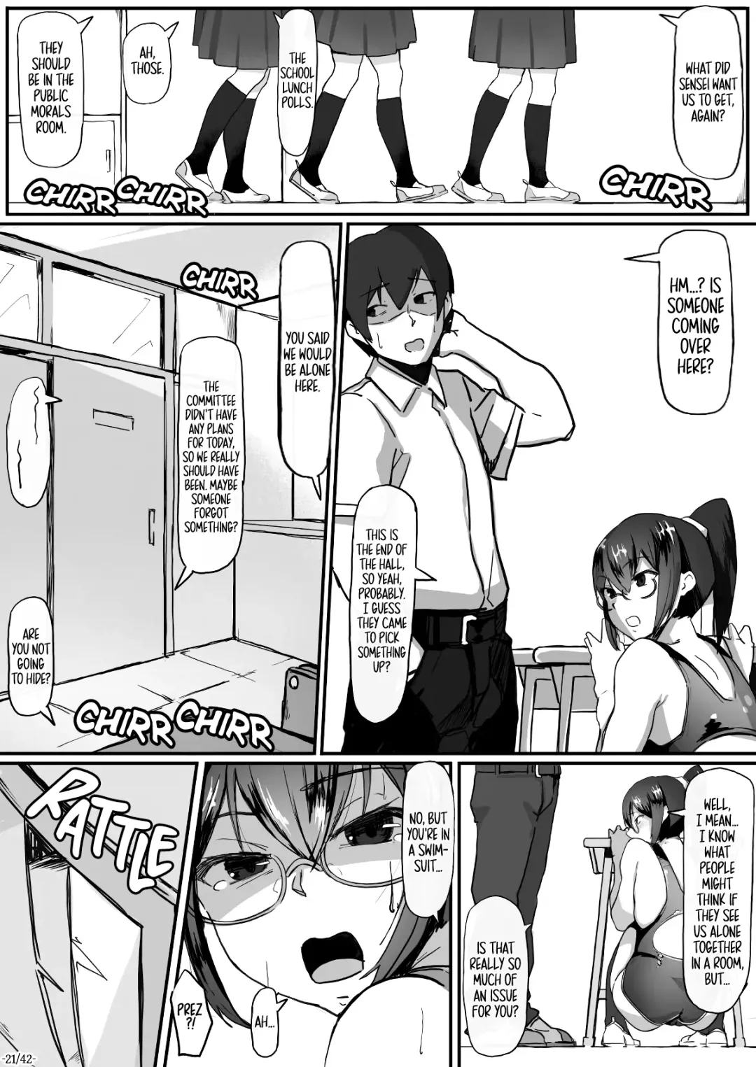 [Shirabe Shiki] Fuuki Iinchou wa Kusuri ni Yowai 2 | Public Morals Prez Can't Resist Drugs 2 Fhentai.net - Page 22