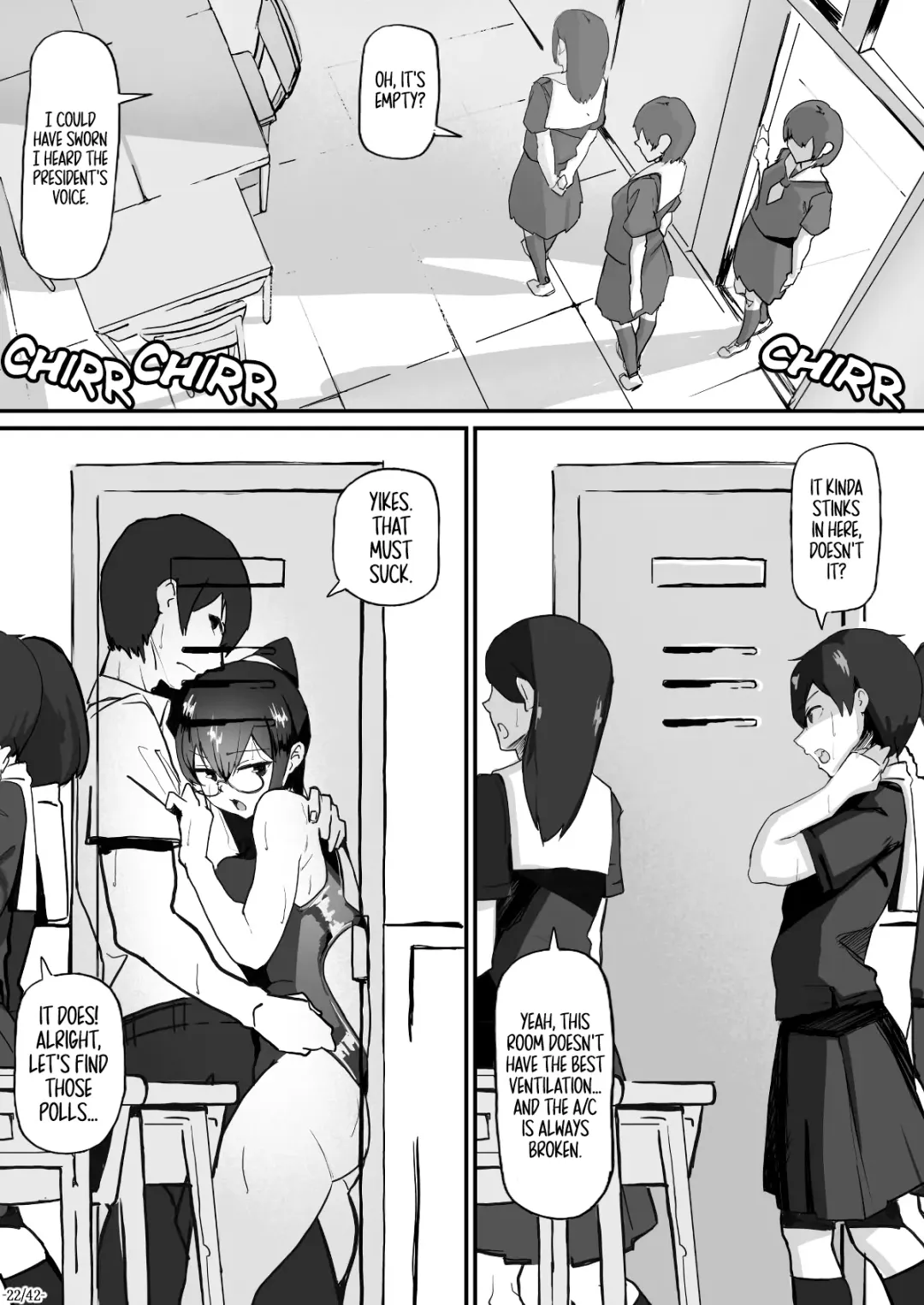 [Shirabe Shiki] Fuuki Iinchou wa Kusuri ni Yowai 2 | Public Morals Prez Can't Resist Drugs 2 Fhentai.net - Page 23