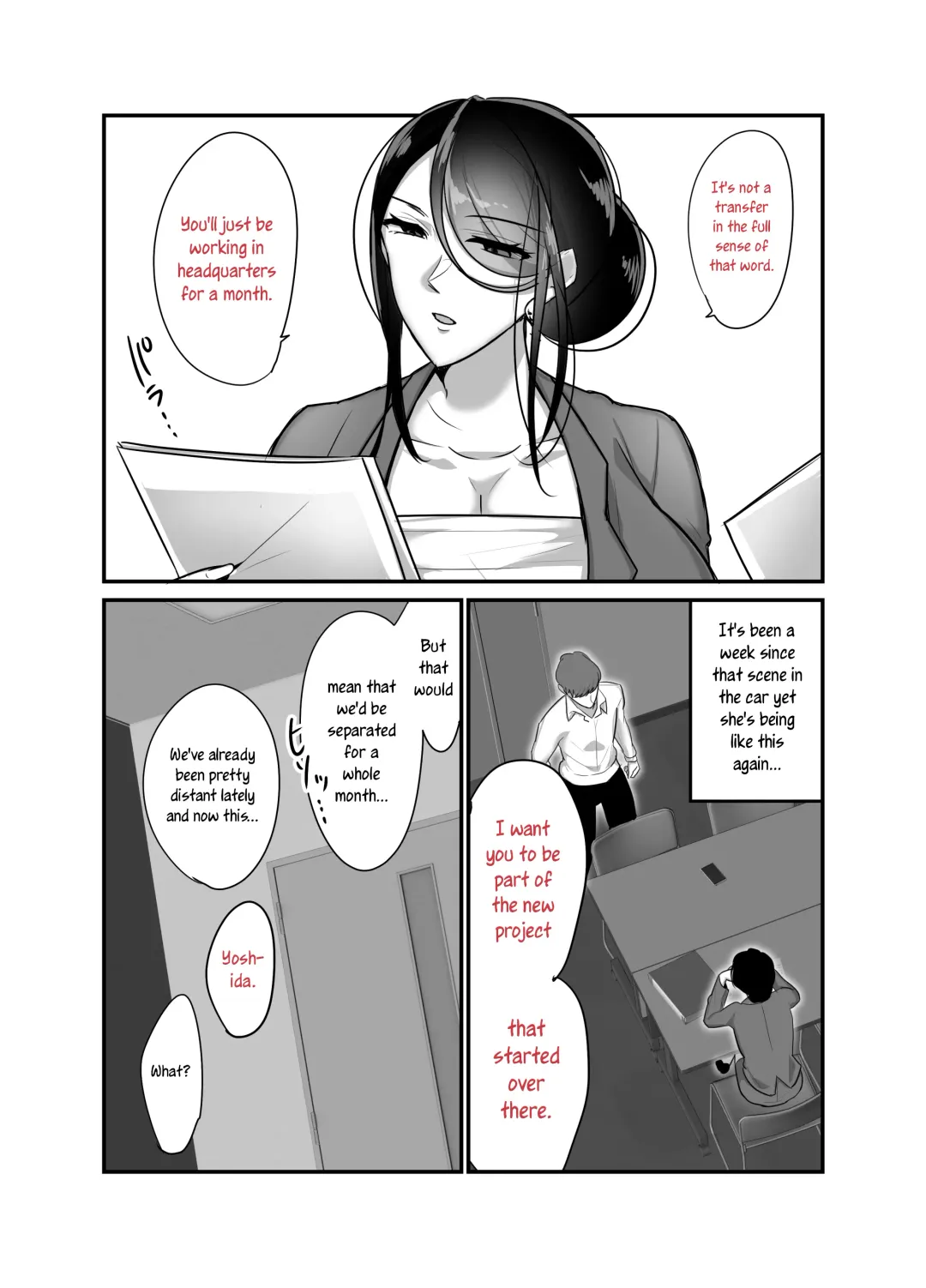 [Botamochi] Masaka Ano Oni Joushi ga Ore no SeFri ni Naru nante... 2 | I never thought that devilish Manager would become my Fuck Buddy... Part 2 Fhentai - Page 44