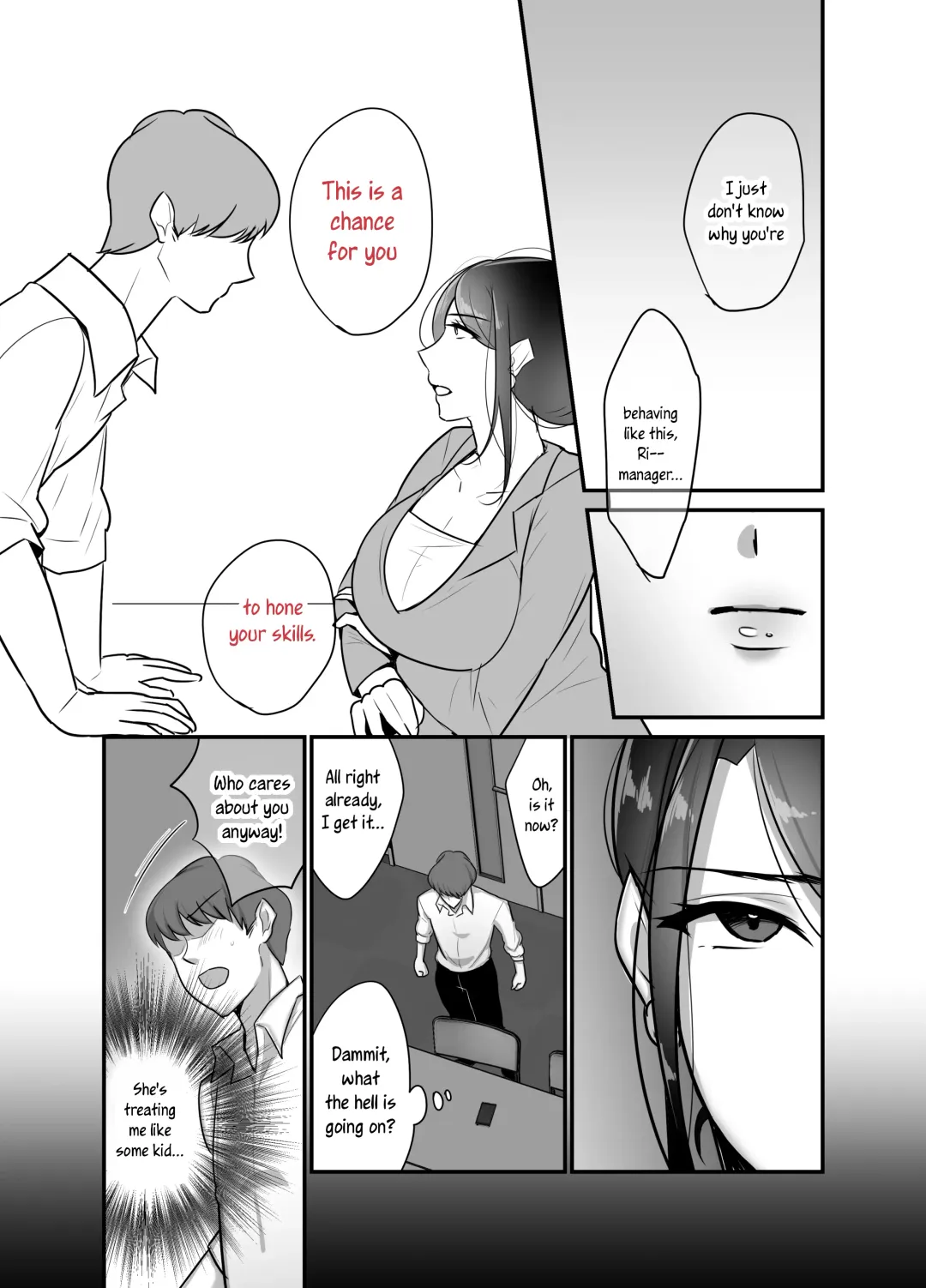 [Botamochi] Masaka Ano Oni Joushi ga Ore no SeFri ni Naru nante... 2 | I never thought that devilish Manager would become my Fuck Buddy... Part 2 Fhentai - Page 45