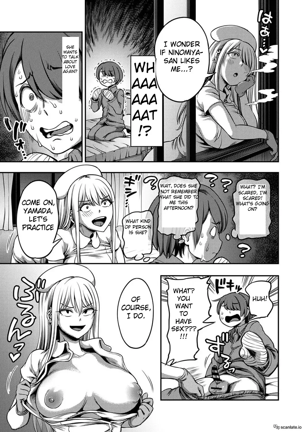 [Kameyama Shiruko] Sakusei Byoutou ~Seikaku Saiaku no Nurse shika Inai Byouin de Shasei Kanri Seikatsu~ Ch. 3.5 Kouhen _ Life in a Hospital With Only the Worst Nurses! Ch. 3.5 Fhentai - Page 16