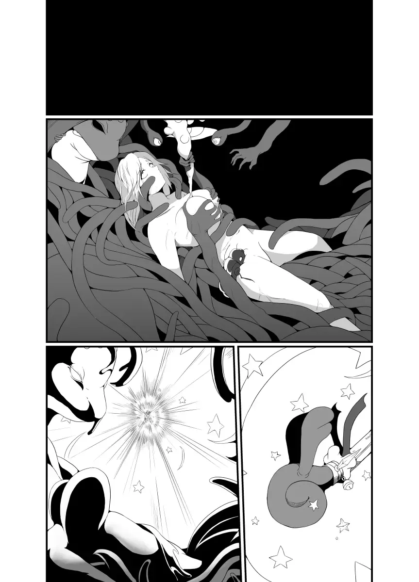 [Shimakawa] Mesugaki Mahou Shoujo wa Daikkirai na Zako Youma ni Karada o Torikomareta node Kankaku Shadan no Mahou o Tsukatte Asa made Taeru Fhentai - Page 52