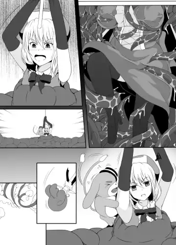 [Shimakawa] Mesugaki Mahou Shoujo wa Daikkirai na Zako Youma ni Karada o Torikomareta node Kankaku Shadan no Mahou o Tsukatte Asa made Taeru Fhentai.net - Page 62