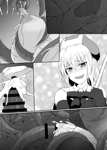 [Shimakawa] Mesugaki Mahou Shoujo wa Daikkirai na Zako Youma ni Karada o Torikomareta node Kankaku Shadan no Mahou o Tsukatte Asa made Taeru Fhentai.net - Page 72