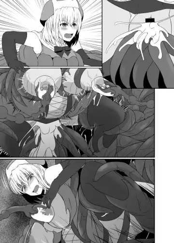 [Shimakawa] Mesugaki Mahou Shoujo wa Daikkirai na Zako Youma ni Karada o Torikomareta node Kankaku Shadan no Mahou o Tsukatte Asa made Taeru Fhentai.net - Page 88