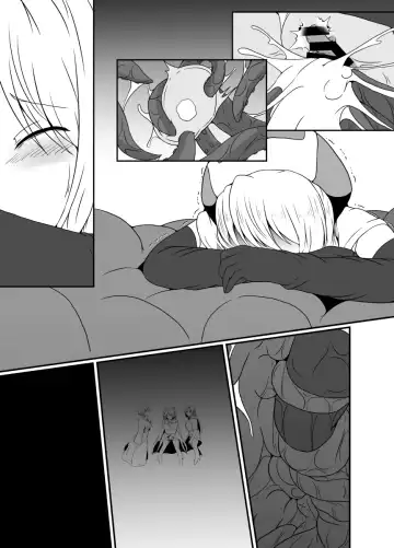 [Shimakawa] Mesugaki Mahou Shoujo wa Daikkirai na Zako Youma ni Karada o Torikomareta node Kankaku Shadan no Mahou o Tsukatte Asa made Taeru Fhentai.net - Page 92