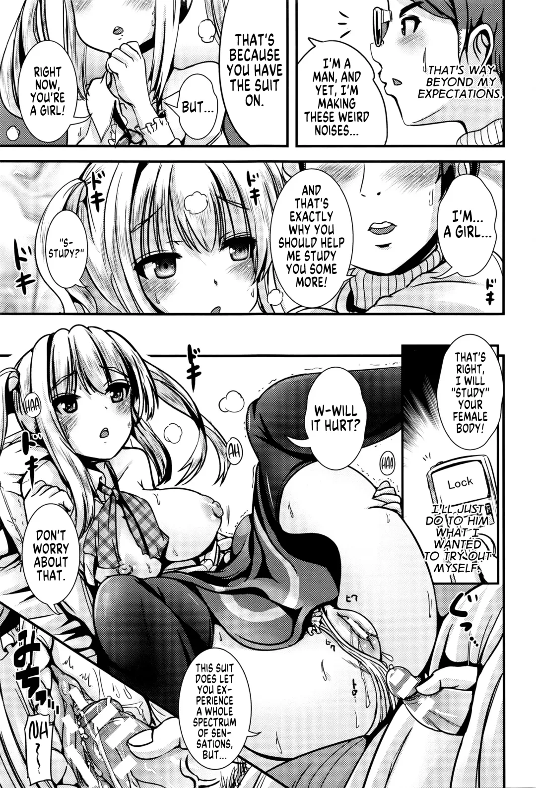 [Marneko] Wakuwaku! Rinshou Jisshuu Joshika Suit Sexy Medical Studies! Girlification Suit Fhentai - Page 13