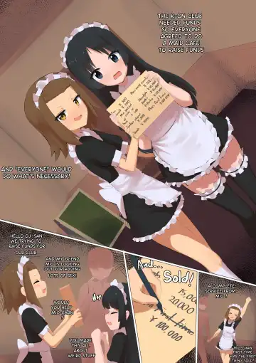 Mio maid service + Maid Ritsu - Fhentai.net