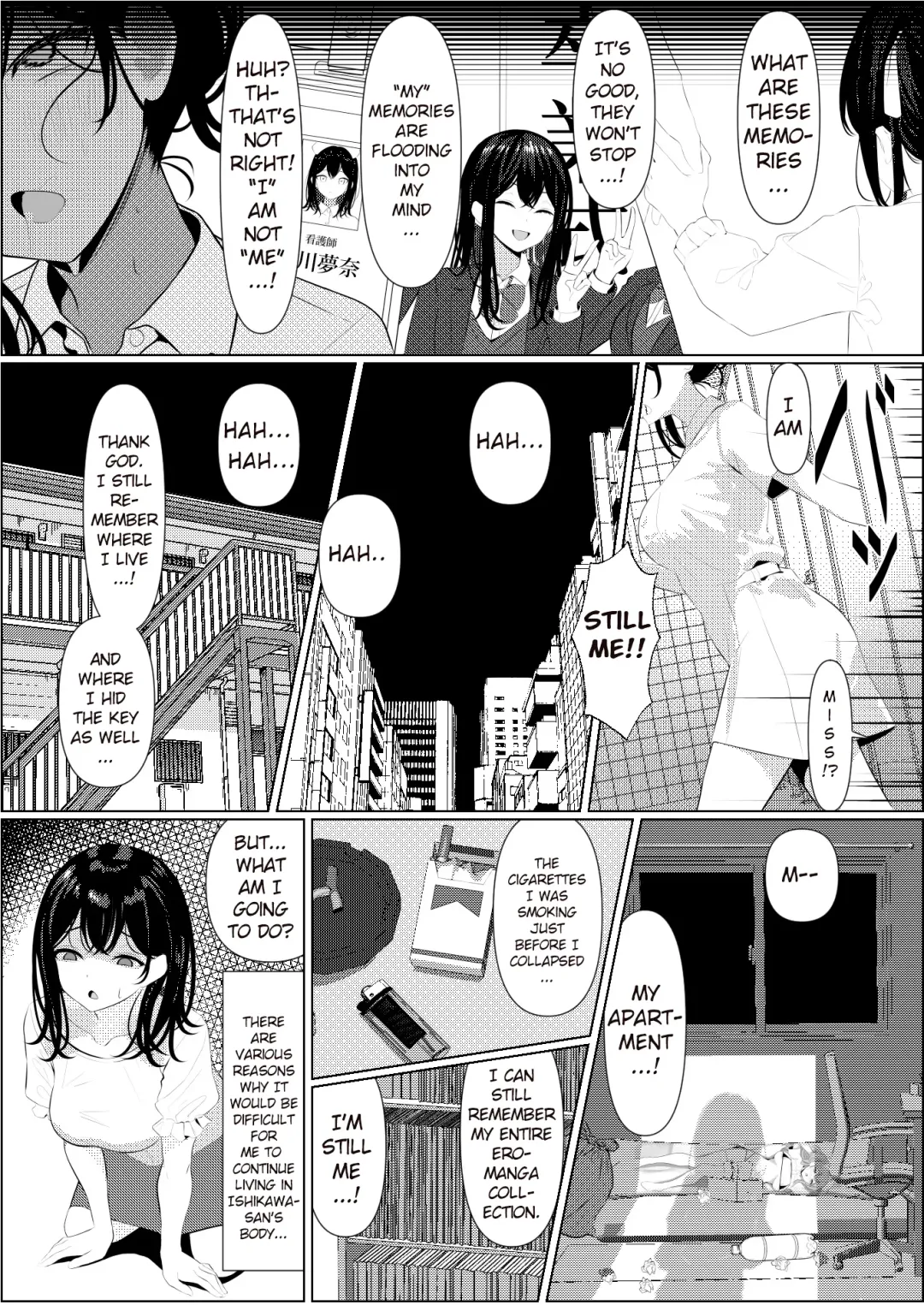 [Testame] Bocchi de Shinda Ore ga Bishoujo Nurse ni Natta Hanashi | The Story of How I Died Alone and Became a Sexy Nurse Fhentai - Page 13