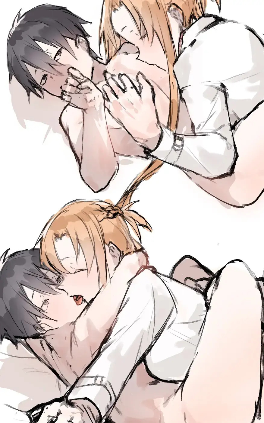 Kirito x SAO girls futa Fhentai - Page 2