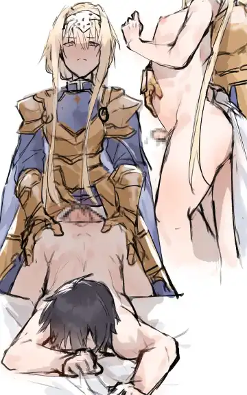 Kirito x SAO girls futa Fhentai - Page 3